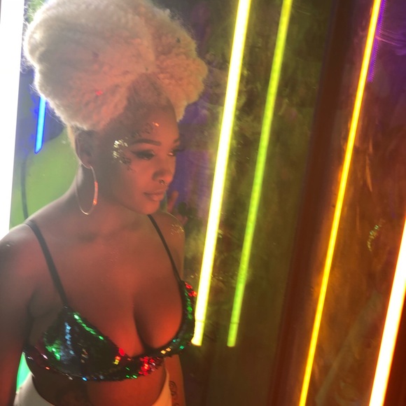 PRETTITTLETHING rainbow brallete 🌈 worn once! - Picture 2 of 4